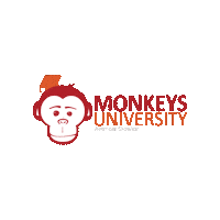 Monkeys-University monkey university monkeys monkeysuni Sticker
