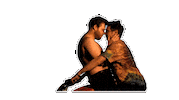 James Franco Seth Rogan Motorbike Sticker by EmbassySaturdays