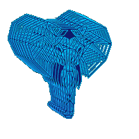 Bitcoin Elephant Sticker by Chez Switch