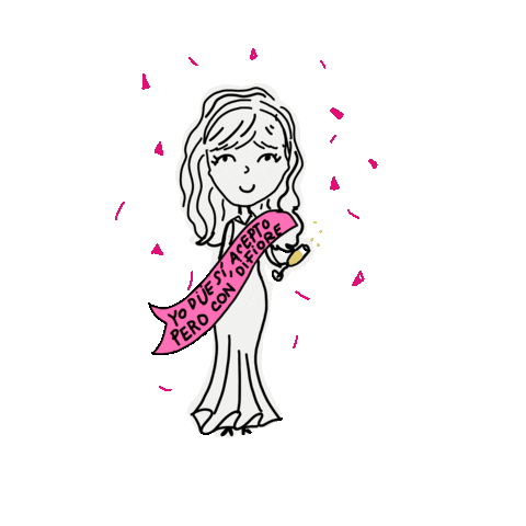 DiFioreRD bride novia yes i do acepto Sticker