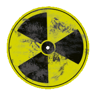 Danger Warning Sticker by modelvault3d