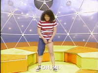 you cant do that on television splat GIF