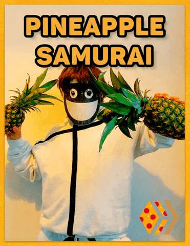 Pineapple Samurai GIF by Stick Up Music