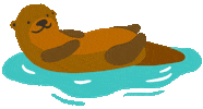 Baton Rouge Otter Sticker by BREC Parks