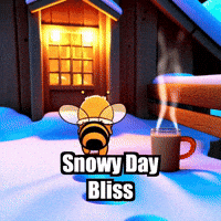 Snow Winter GIF by Beelightened