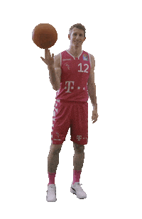 TelekomBaskets basketball ball spin bonn Sticker