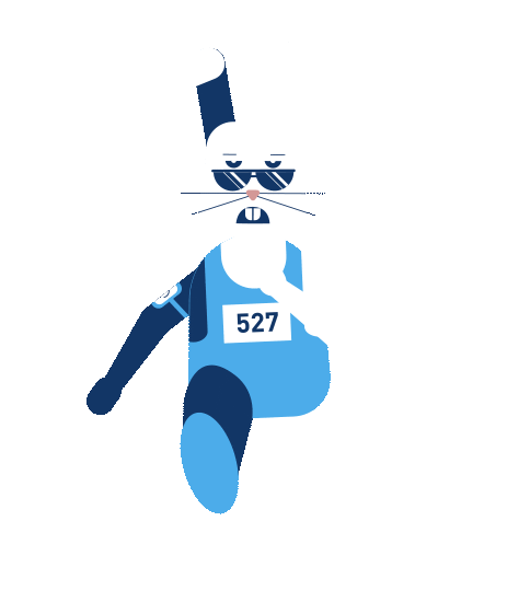 Training Running Sticker by Bewilder