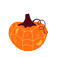 Spider Web Halloween Sticker