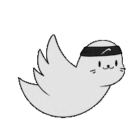 Art Flying Sticker by Sappy Seals Community