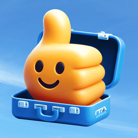 Top Ok GIF by ITA Airways