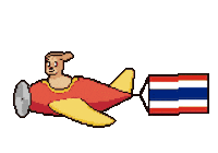 Flag Thai Sticker by Abstract HotDogs