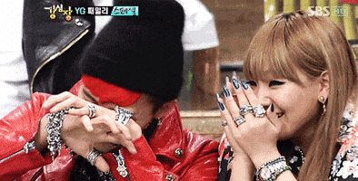 Big Bang Laughing GIF