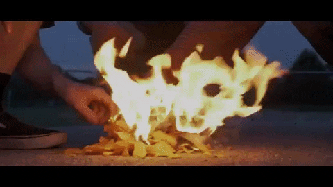 audiogram_ giphygifmaker doritos feu audiogram GIF