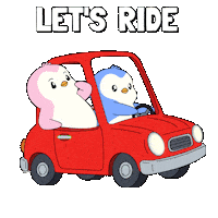 Lets Go Couple Sticker by Pudgy Penguins