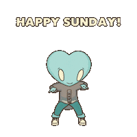 Happy Sunday Love Sticker by LT3 Creations