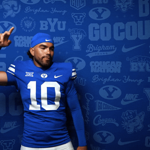 College Football Go Cougs GIF by BYU Cougars