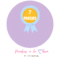 Lactancia 7 Meses Sticker by Madres a la Obra