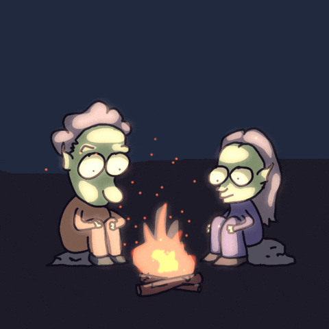 GorblewDregflob giphyupload love fire couple GIF