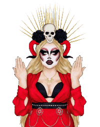 Drag Queen Sticker by Sam