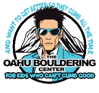 Obgym Sticker by Oahu Bouldering