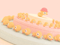 yasislas animation 3d ducks rubber duck GIF