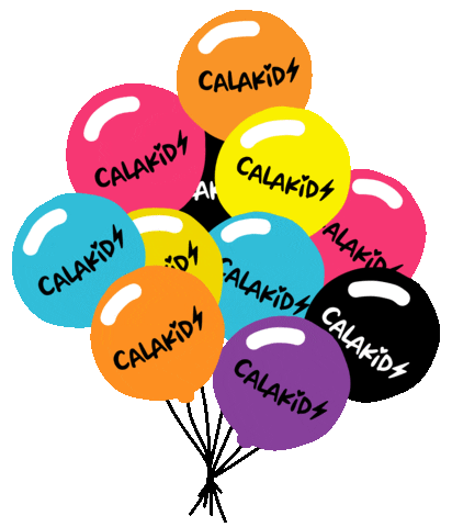 Party Birthday Sticker by Calakids Boutique