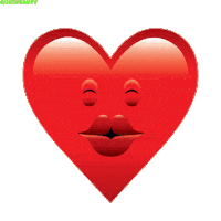 Love You Hearts Sticker by PEEKASSO