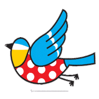 Bluwtits Sticker by The Bluetits