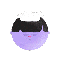 Sad Mood Sticker by gwest