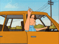 King Of The Hill Smoking GIF