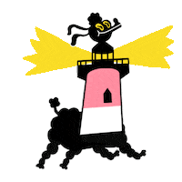 dog search Sticker by UPPERHANDART