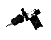 Inkvisiblemoon tattoo artist enso new tattoo tattoo machine Sticker