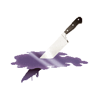 Cutting Michael Myers Sticker by Achtzigdreissig