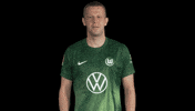 Happy Goal GIF by VfL Wolfsburg