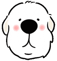 Gp Pyrenees Sticker by ERICA824