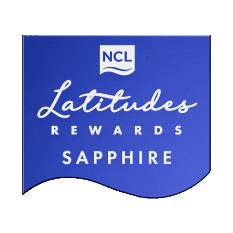 Sapphire Sticker by Norwegian Cruise Line