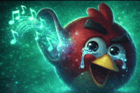 Angry Birds Listening GIF