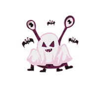 Halloween Monster Sticker