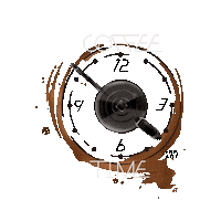 Coffee Time Sticker