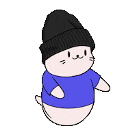 Happy Dance Sticker by Sappy Seals Community