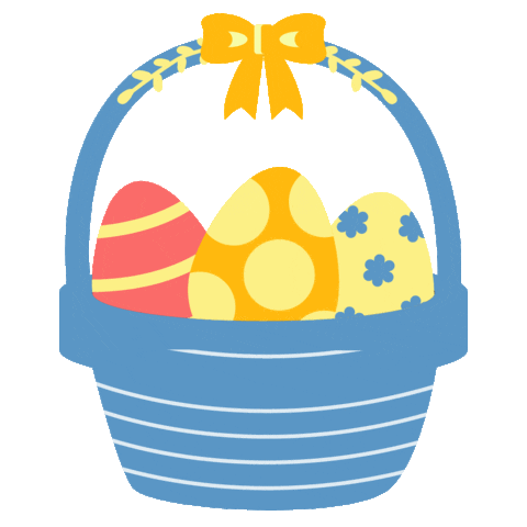 Easter Eggs Sticker by Homebook for iOS & Android | GIPHY