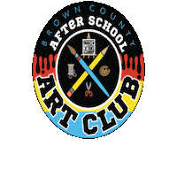 OurLittleWorldStudio art studio diy take Sticker