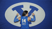 Point Volleyball GIF by BYU Cougars
