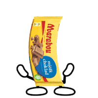 MarabouDanmark mmm kex chokolade daim Sticker