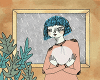 girl snow GIF by Matea Radic