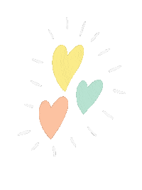 Coeur Bleu Sticker by grousseta