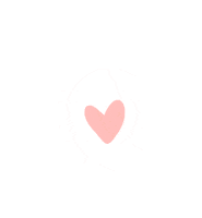 clairelapaillette love heart white like Sticker