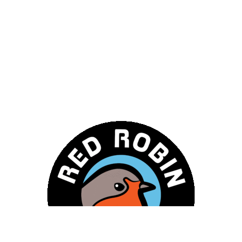 redrobinrecords giphyupload coffee red robin redrobin Sticker