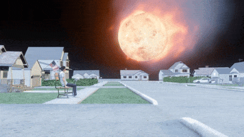 Fire Explosion GIF by Ricky Montgomery