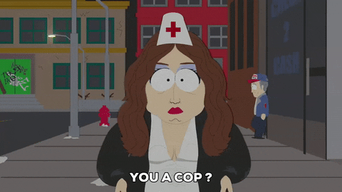 makeup nurse GIF by South Park 